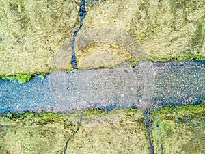 Aerial view of Glen Etive