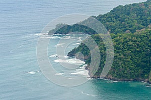 Aerial view of the Golf of Nicoya photo