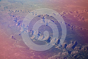 Aerial View of the Grand Canyon in Arizona