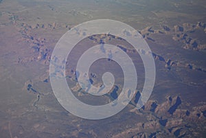 Aerial View of the Grand Canyon in Arizona