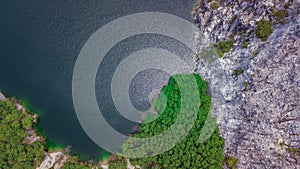 An aerial view of Grand Canyon Chonburi Thailand ,Landmark