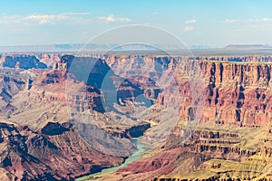 Aerial view of grand canyon national park, arizona