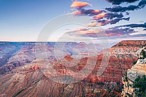 Aerial view of grand canyon national park, arizona