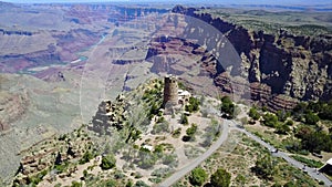 Aerial View Grand Canyon Series 4k