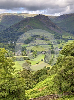 Aerial view of Grasmere