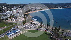 aerial view of the haven at terrigal