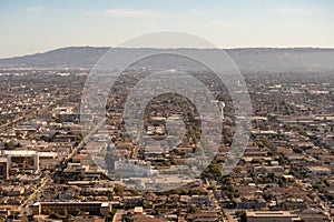 Aerial view of Hawthorne and Inglewood