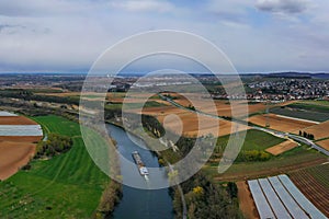 Aerial view of Heilbronn