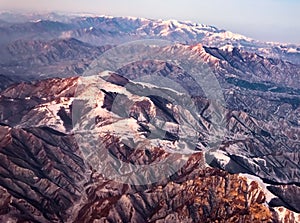 Aerial view Himalaya
