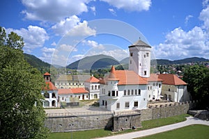 Picture of Budatin castle near Zilina during summer, Slovakia, Europe