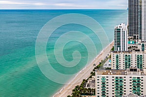 Hollywood beach, Fort Lauderdale, Florida. photo