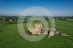 Hore Abbey, a ruined Cistercian monastery near the Rock of Cashel, County Tipperary, Republic of Ireland