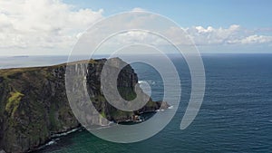 Aerial view of Horn Head by Dunfanaghy in County Donegal, Irleland