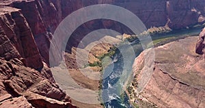 Aerial View of Horseshoe Bend in Arizona