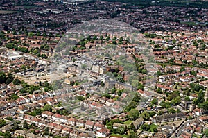 Aerial View of Hounslow West, London