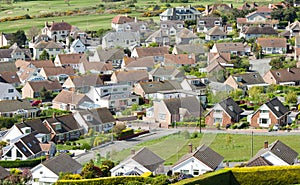 Aerial View Houses, Housing Estate, Development