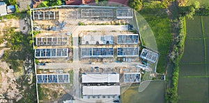 Aerial view of housing subdivision or housing development