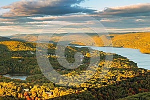 Aerial view of Hudson Valley