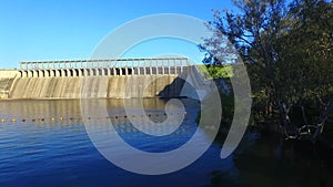 Aerial view of Hume Dam