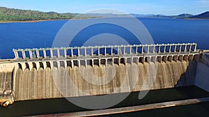 Aerial view of Hume Dam