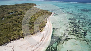 Aerial View: Ile aux Cerfs - Leisure Island