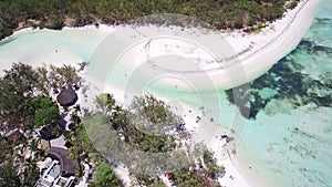 Aerial View: Ile aux Cerfs (Leisure Island)