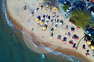 Aerial view of Ilhabela beach, SÃ£o Paulo, Brazil