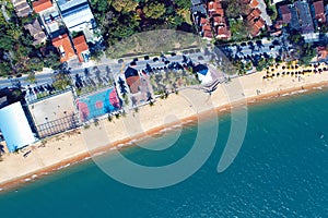 Aerial view of Ilhabela beach, SÃ£o Paulo, Brazil