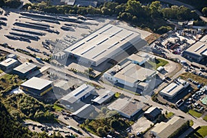 Aerial view : Industrial zone