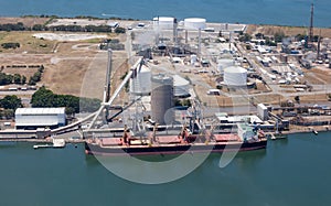 Industrial Plant and shipping - Kooragang Island New South Wales