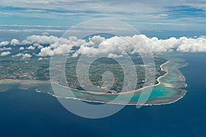 Aerial view of Ishigaki Island