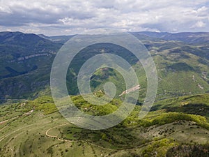 Vista aerea da più vicino comune da 