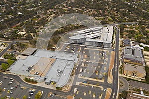 Aerial view of Jamison Centre in Canberra, Australia