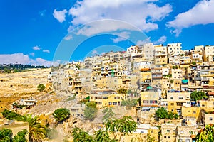 Aerial view of Jerusalem from the city of David, Israel