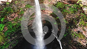 Aerial view of jog waterfalls