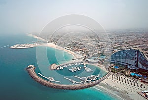 Aerial View of Jumeirah Beach Hotel