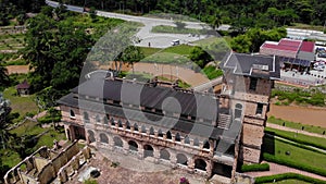 Aerial view of Kellie`s Castle