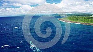 Aerial view of Kenting National Park and The southernmost tip of Taiwan