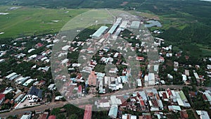 Aerial view of Khanh Tan Pagoda