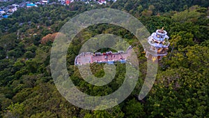 aerial view at Khao Rang viewpoint tower