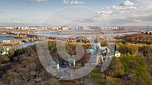 Aerial view of Kiev