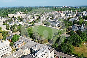 Aerial view of Kingston, Ontario, Canada photo