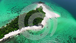 Aerial view of Koh Khai Tarutao national park, Satun, Thailand