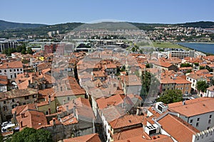 Aerial View of Koper