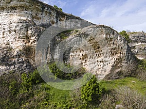 Aerial view of Kovan Kaya at Rhodope Mountains, Bulgaria