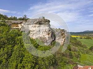 Aerial view of Kovan Kaya at Rhodope Mountains, Bulgaria