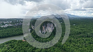 Aerial view in Krabi Thailand