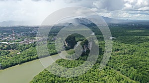 Aerial view in Krabi Thailand