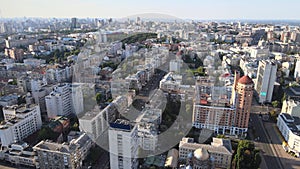 Aerial view of Kyiv by day. Ukraine