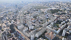 Aerial view of Kyiv by day. Ukraine